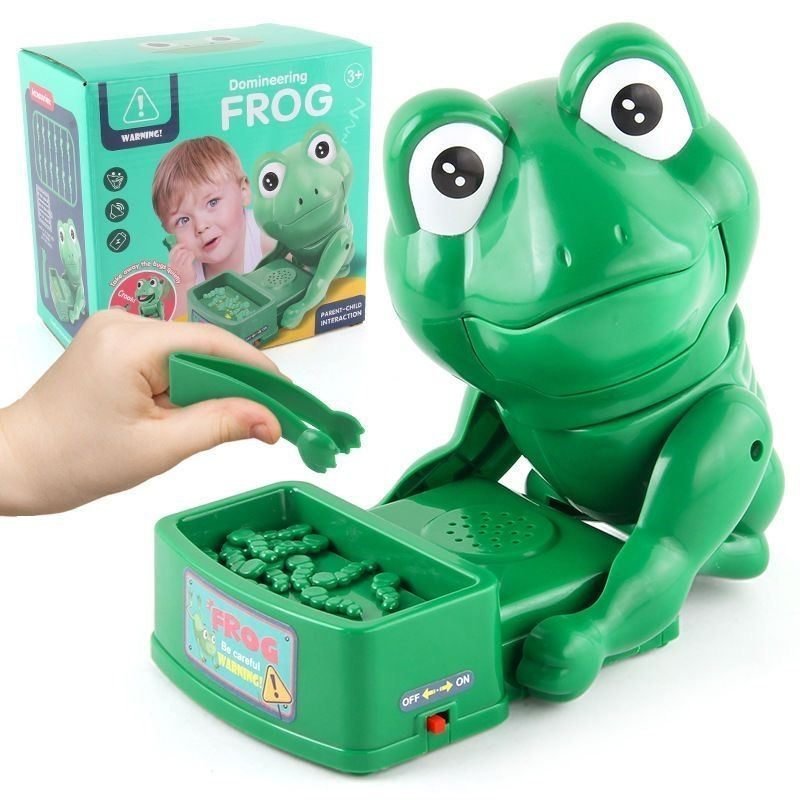 Hàng sẵn có Influencer Cắn Ngón Tay Ếch Kích Thích Tiệc Tricky Boom Party Spoof Giải Nén Thông Hơi Sợ Sáng Tạo Ban Trò Chơi Đồ Chơi