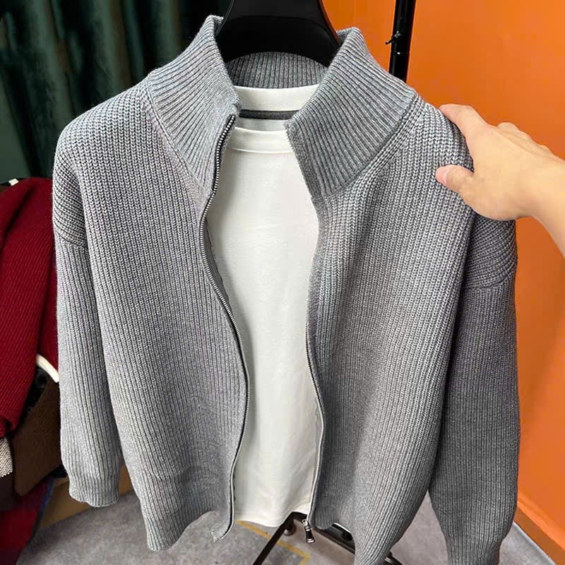 Áo Khoác Len Cổ Cao 5P Basic KCloset Áo Len Tăm Dày Dặn Kiểu Dáng Hàn Quốc NA79