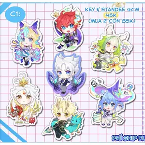 móc khoá standee Liên Quân Mobile AOV - trí decor shop