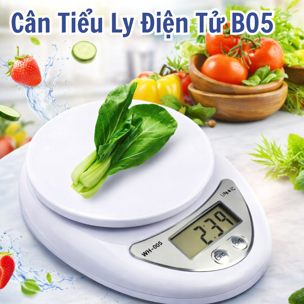 Cân tiểu ly điện tử B05 – thiết kế hiện đại, đo lường chính xác