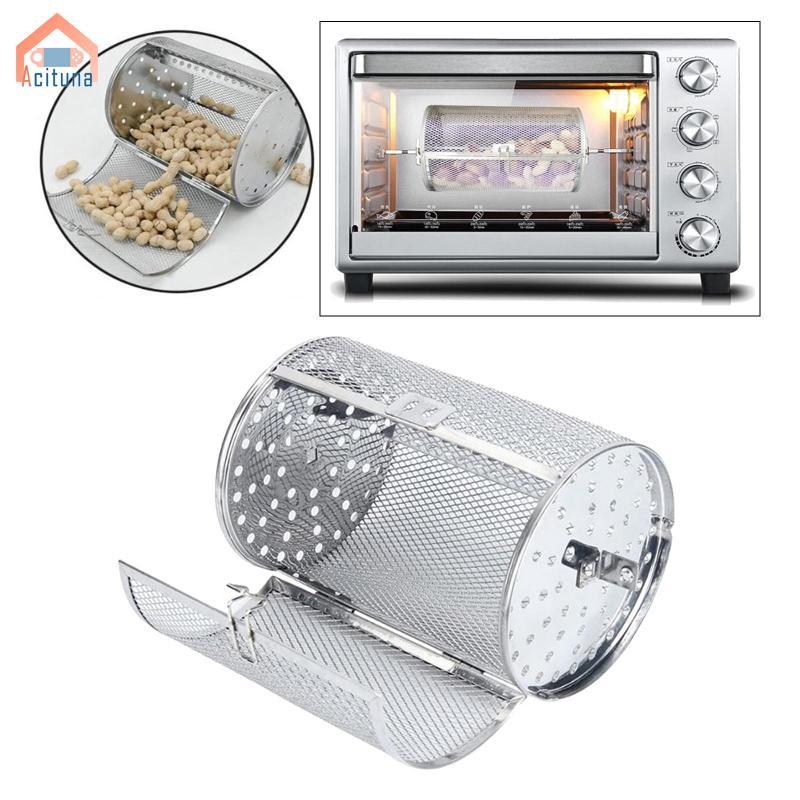 Acutuna Bền Rotisserie Nướng Nướng Trống Lò Nướng Giỏ Lò Nướng Nướng Xoay