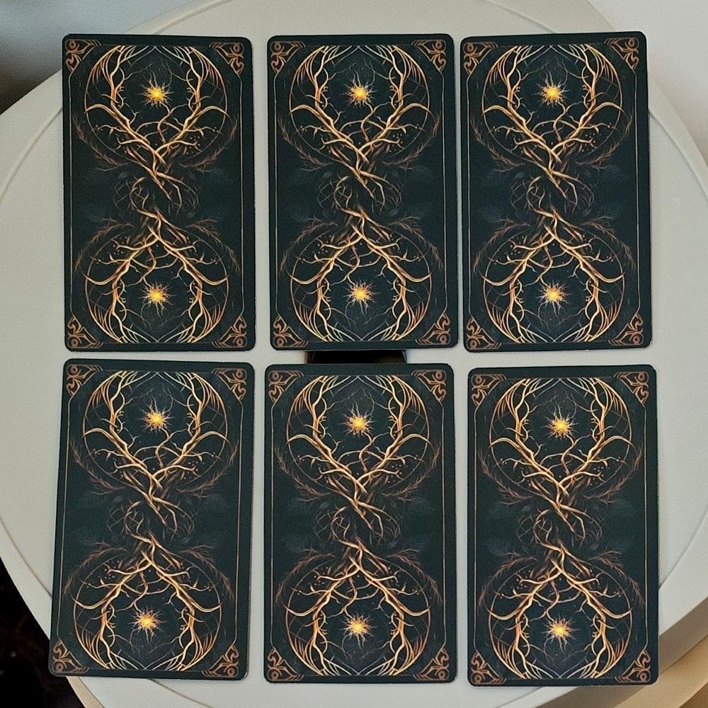 Bộ bài Tarot Druidic - 10.3 * 6cm 78 chiếc Thẻ Tarot theo chủ đề thiên nhiên Celtic