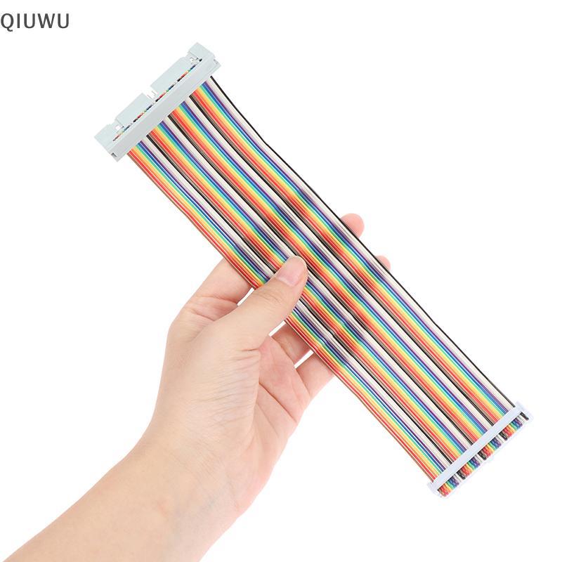 Dây nối dài cáp GPIO QIUWU Raspberry Pi 40 Pin cho Raspberry Pi 4B / 3B GPIO Board.