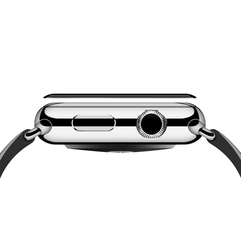 Kính cường lực bề mặt cong Phim bảo vệ viền đen tổng hợp cho Apple Series 123 456SE 7 8 9 10 11 38mm 42mm 40mm 44mm 41mm 45mm 46mm cho Apple Watch Ultra 2 3 49mm