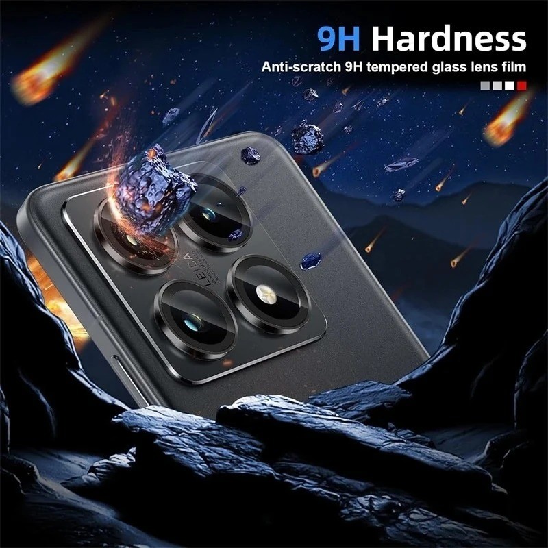 Dành Cho Xiaomi 17 Pro Max 9D Hợp Kim Nhôm Bảo Vệ Ống Kính Máy Ảnh Vòng Bao Phim Cho Xiaomi 17Pro 17 17ProMax Mặt Sau Ống Kính Cường Lực Kính Bảo Vệ
