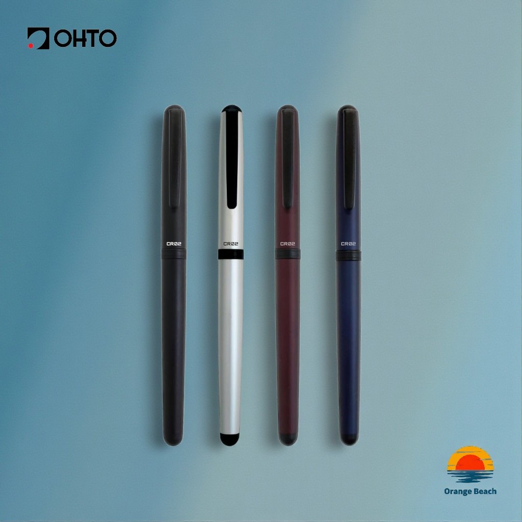OHTO CR02 But Bi Muc Nuoc/0.5mm SiC Ceramic/Muc Khong Kho/Than Nhom Mong/4 Mau/Nhat Ban
