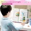 NKSFX 10 Que Giảng Dạy, Macaron Thiết Kế Ngón Tay / Con trỏ Giảng Dạy Trong Suốt, Gậy Đọc Sách Cầm Tay Văn Phòng Trường Học