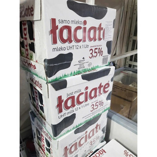 Sữa Tươi Nguyên Kem Laciate 3.5% Béo Xuất xứ Ba Lan Hộp 1L, Thơm Ngon Béo Ngậy Pha Chế Tiện Lợi
