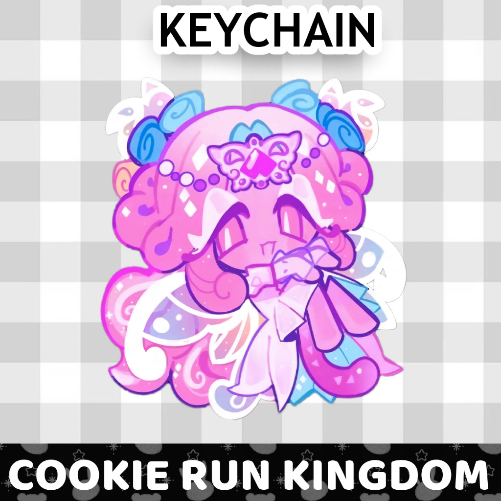 Ganci/móc chìa khóa Acrylic Cookie Run KINGDOM-trang phục huyền thoại