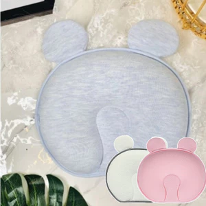 Gối cao su non chống méo đầu Nhà Gấu hình dễ thương cho bé Cho Bé Từ 0-12 Tháng Tuổi