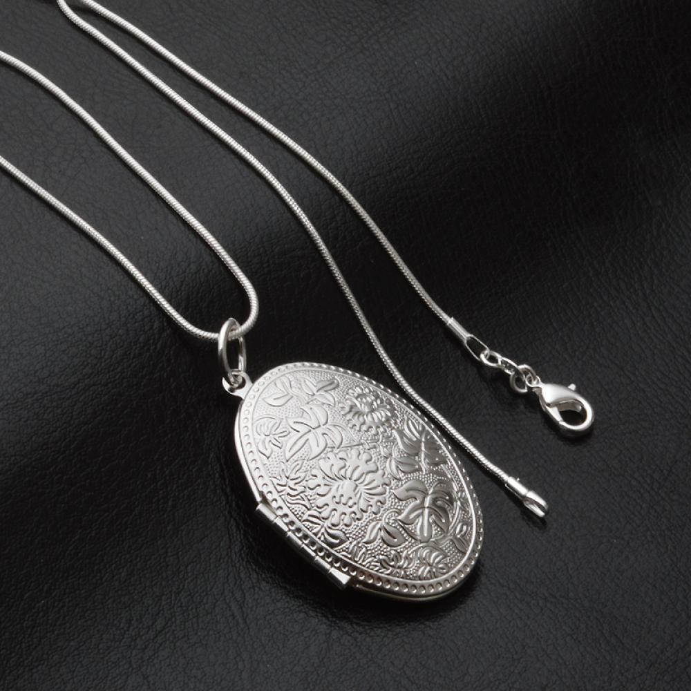 SEYAWSON Photo Locket Thời trang nữ tuyệt đẹp Mạ bạc
