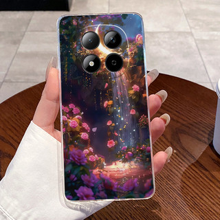 Dành Cho Redmi Note 15 Pro 4G Ốp Lưng Trong Suốt Sang Trọng Dễ Thương Trái Tim Tình Yêu Thỏ Ngộ nghĩnh TPU Mềm Silicon Dành Cho Redmi Note15 15Pro 4G Vỏ