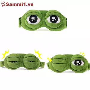 Mặt nạ mắt ZK Sad Frog 3D để ngủ - Quà tặng ngủ vui nhộn VN