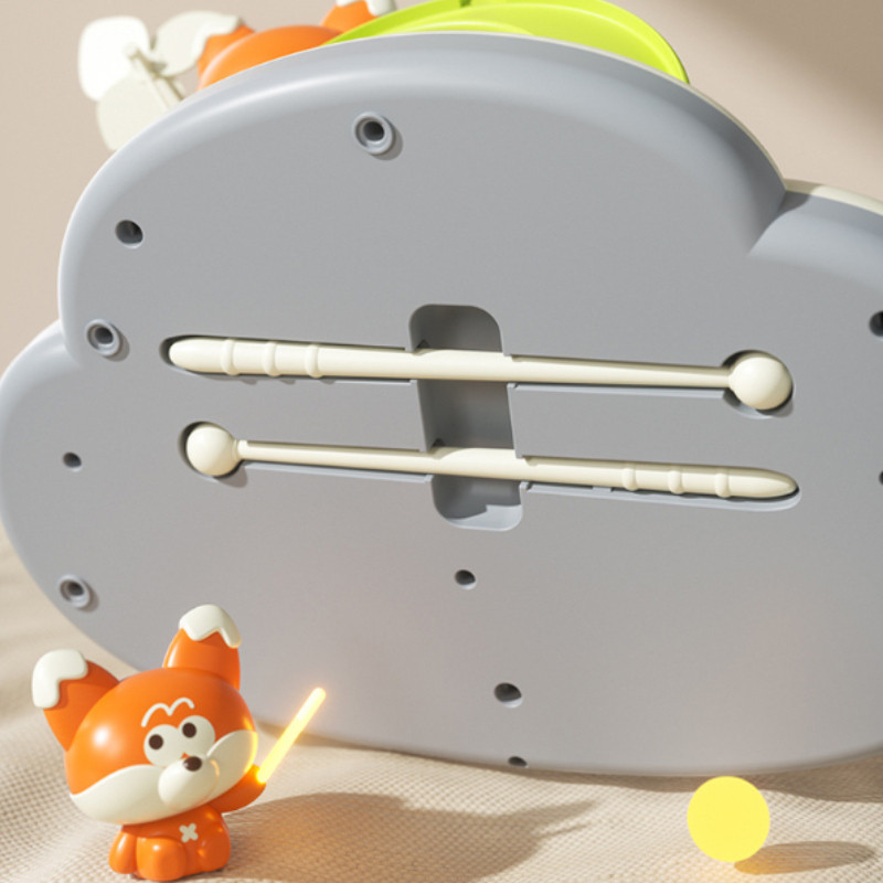 Đồ chơi 2 trong 1 Piano & Xylophone 8 phím nhiều màu sắc, kèm dùi gõ, búp bê ngộ nghĩnh và bản nhạc, quà sinh nhật