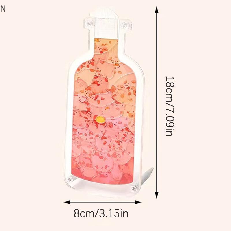 NS Acrylic Xếp Hình Dễ Thương 3D Ghép Hình Đồ Chơi Động Vật Mèo Lợn Hình Hoạt Hình Sáng Tạo Áo Cứng Lắp Ráp Chai Ngộ nghĩnh Trò Chơi Bé Gái Trẻ Em Quà Tặng NS