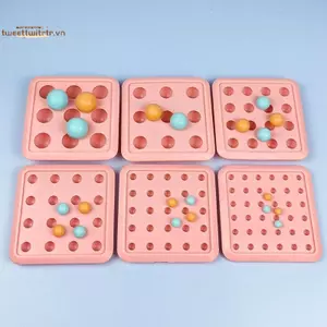 TRTR Xốp Tròn Kẹo Sô Cô La Khuôn Silicon Có Nắp DIY Fondant Pudding Đá Viên Khuôn Lễ Tình Nhân Tiệc Cưới Trang Trí Bánh VN