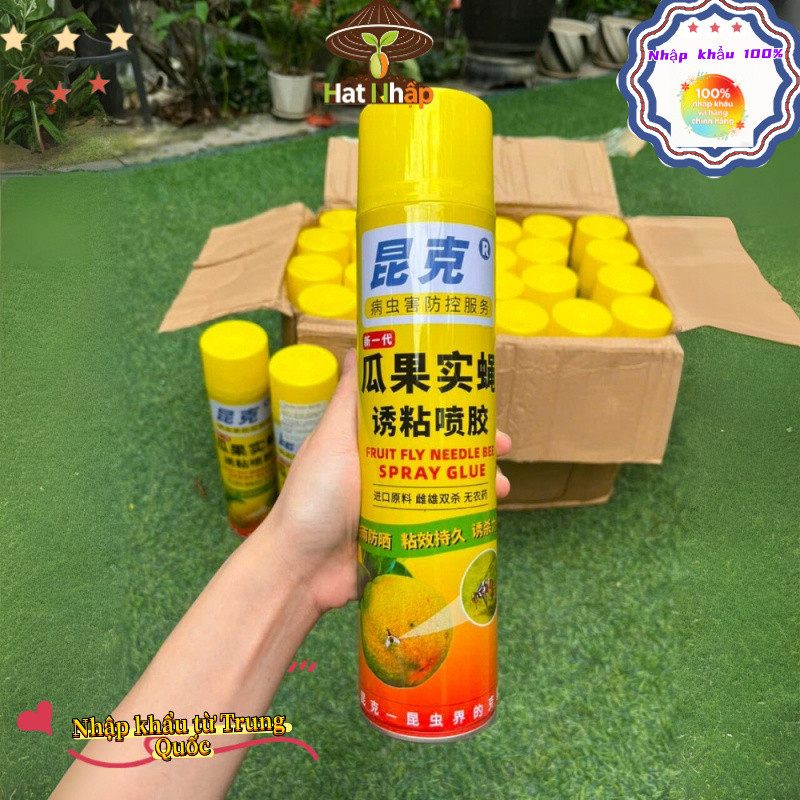 Bẫy ruồi vàng chai 800ml thế hệ mới - Hiệu quả với cả ruồi đực, ruồi cái gây hại cho cây ăn trái và rau hoa màu-k025