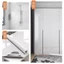 Decal dán bếp Chống thấm nước Chống dầu mỡ Giấy dán kính giả đá Cẩm thạch (Marble) Tự dán làm mới tủ bếp và nội thất