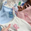 Mùa Hè Phong Cách Hàn Quốc Quần Áo Trẻ Em Thời Trang Bé Gái Đế Áo 80-130 Size 3WRN