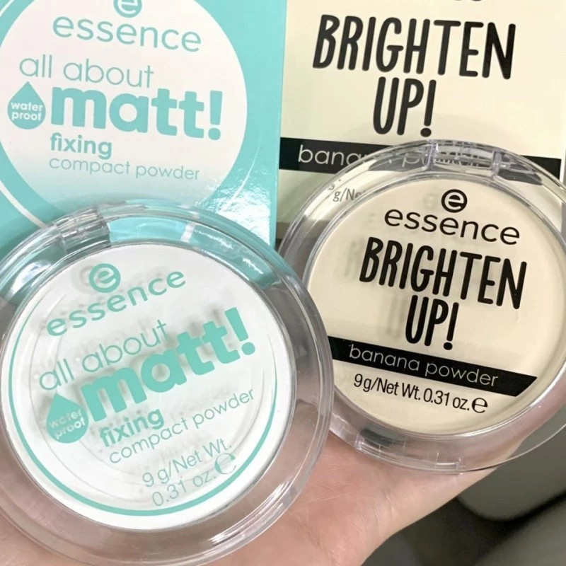 Essence Phấn Phủ Chuối 9g - Phấn Phủ Kiềm Dầu, Mịn Màng, Tạo Lớp Nền Hoàn Hảo