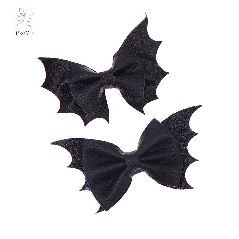 Kẹp Tóc Hình Dơi Chunky Cho Lễ Hội Halloween, Phụ Kiện Tóc Cute dành cho Các Bạn Nữ