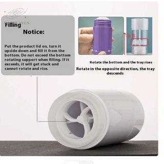 [hatheaven] 1 Cái 40 / 75g Hộp Đựng Balm Trống Chai Nhựa Có Thể Đổ Lại Cho DIY Pha Lê Tự Nhiên Khử Mùi Sti Mỹ Phẩm Ống Đẹp