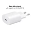Sạc Nhanh SamSung 25W củ cáp mầu trắng Cho Các Dòng Máy Chân Sạc TypeC