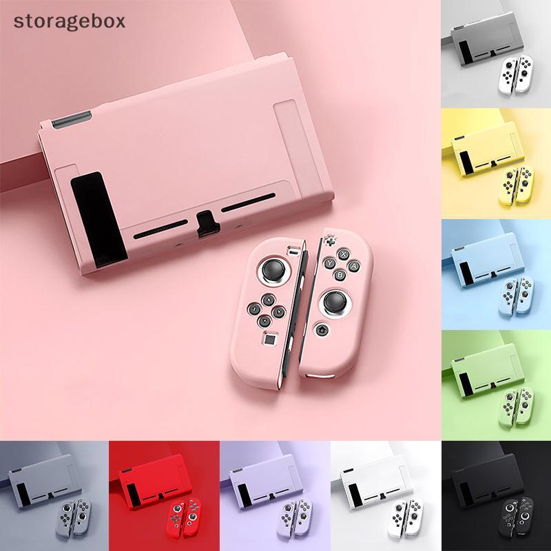 [Hộp lưu trữ] Vỏ bảo vệ Tương thích với bảng điều khiển OLED Nintendo Switch và Joy-Cons, Switch có thể được chèn vào làm bằng vỏ đẹp