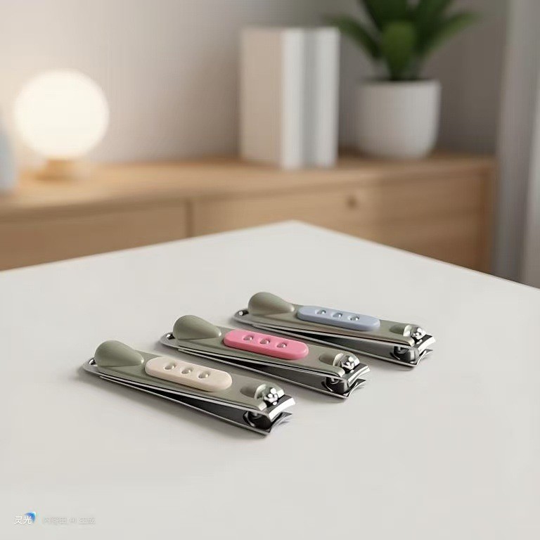Jinda Nhật Bản Mỹ T6425 Kẹp Móng Tay Trung Bình Thép Không Gỉ Flat Nail Clipper Làm Móng Tay 6TRQ