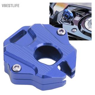 VBESTLIFE Vỏ chìa khóa xe máy Tbest CNC Kim loại nguyên khối kiểu dáng thời trang Thay thế phù hợp cho CB650R CBR650R 2020+ Vỏ bảo vệ bền (Đen)