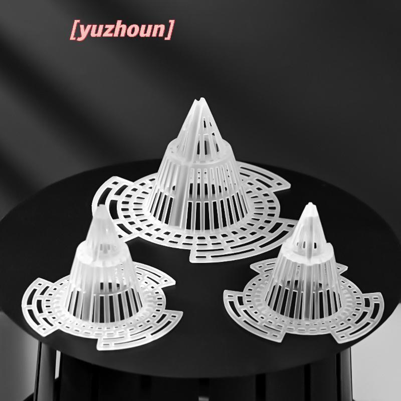 [yuzhoun] 20 Chiếc Chậu Hoa Đáy Lưới Gioăng Cố Định Thiết Kế Cánh Cứng Mạnh Mẽ Cải Thiện Thoát Nước Lưới Hoa Gioăng Đồ Dùng Làm Vườn