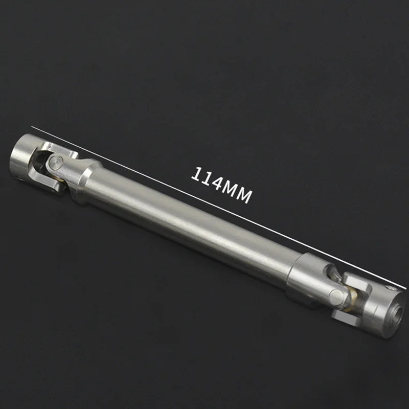 94mm 114mm thép CVD đa năng khớp thép không gỉ trục truyền động cho 1 / 10 RC xe điều khiển từ xa 313 chiều dài cơ sở leo xe shrin