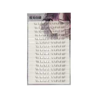 C-Curl Đen Sợi Tổng Hợp Lông Mi Dưới 5-7mm Chiều Dài Hỗn Hợp Cho Trang Điểm Truyền Thống Hanfu