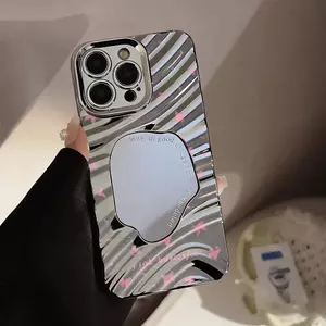 Bức tranh hoa nhỏ mềm mại Phù hợp với vỏ điện thoại iPhone 15 Pro Max,16 Plus 14 Creative