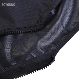 Soyoung Soyoung Fabater Bimini Nắp Bảo Quản Hàng Đầu Phù Hợp Lên Đến 103in/8.5ft Vải Oxford Rộng Chống Nước Tán Thuyền Cho Ống Lớn Che Nắng Vải Phao Thay Thế