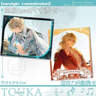 Móc khóa Anime Wuthering Waves Tomka ‌Luuk Herssen Nam Móc Chìa Khóa Cho Nữ Hoạt Hình Thời Trang Hình Acrylic Móc Khóa Mặt Dây Chuyền Quà Tặng