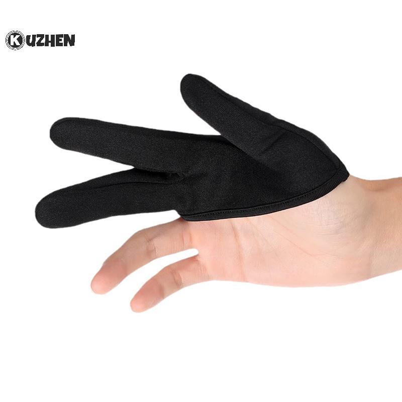 KUZHEN Găng tay chịu nhiệt 3 ngón, bảo vệ nhuộm tóc, uốn đũa phép, cắt tóc tái sử dụng, dụng cụ tạo kiểu/perming HOT