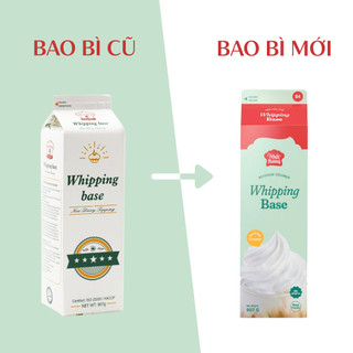 Kem Whipping Base Nhất Hương Hộp 907g Đa Dụng Tiện Lợi Cho Pha Chế