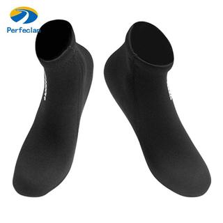 Perfeclan 1 Cặp Neoprene Tất Lặn Biển Booties Giày Bơi Nhiệt Co Giãn Chống Trượt Chân Trần Nhanh Chất Liệu Khô Thích Hợp Cho Lặn Lặn Lướt Sóng Kayak Sai