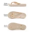 FUHUIOT 1 Cặp Dép Lật Thanh Lịch, Giày Gia Đình Cao Cấp PVC Mềm, Sandal Chống Trơn Trượt Dày Đàn Hồi Nữ Dép Màu Trơn Bé Gái
