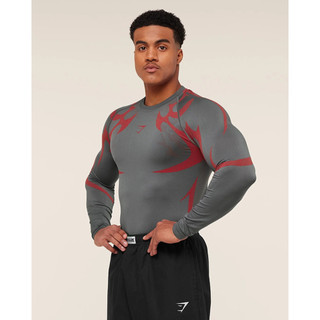 Gymshark Đáy Áo Thun Chặt, Co Dãn Tốt, Thoáng Khí, Dành Cho Nhiều Hoạt Động Thể Thao