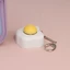 Yoo Creative Fried Egg Resins Móc khóa Soft Pressing Fidgets Đồ chơi dành cho trẻ em Người lớn