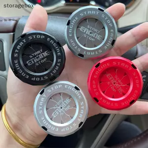 Nút dừng khởi động động động cơ Moto trên ô tô Công tắc đánh lửa Loại lưỡi Mũ bảo vệ xoay được Trang trí nội thất Stier Đẹp