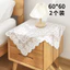 XYLJJ14 Khăn Trải Bàn Phong Cách Retro Ren Trang Trí Pháp Đơn Giản Lãng Mạn Bàn Cà Phê Tròn Bàn Vải Dã Ngoại Vải Bàn Vải Thảm
