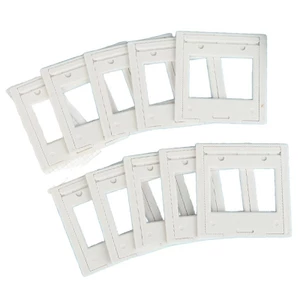 Exhila Bộ 10 Gắn Trượt Nhựa Trắng Tiêu Chuẩn 135 Trượt Kết Cấu Nhựa Cho Nghệ Sĩ Nhà Giáo Dục Và Nhà Sưu Tập