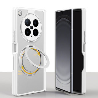 Thích hợp cho Ốp điện thoại OPPO Find N6 Bảo vệ trục trung tâm kép Hút từ tính có giá đỡ oppo find n6 Màn hình gập Vỏ siêu mỏng bao gồm tất cả chống sốc findn6