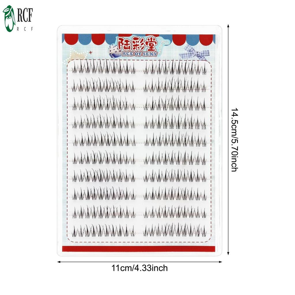 Cụm Lash Lông Tơ Wispy DIY 3D - Cosplay Cá Nhân Nối Dài Cho Người Mới Bắt Đầu