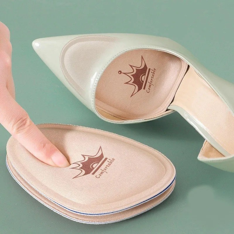 Đế Cao Gót Nữ Mới - Miếng Lót Chân Trước Thoáng Khí Chống Trơn Trượt Có Miếng Bọt Biển Hấp Thụ Mồ Hôi