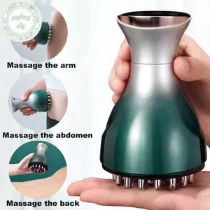 PUSKY Sạc Guasha Máy Mát Xa Định Hình Cơ Thể Làm Nóng Kinh Tuyến Cạo Bàn Chải Lymphatic Giải Độc Chế Độ Nạo vét Mỡ Đốt VN