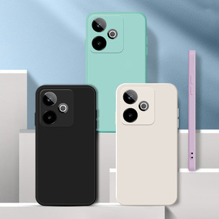 Ốp Điện Thoại Silicon Lỏng Cho Realme Note 80 70 60 50 60x Cạnh Thẳng Vỏ Mềm TPU Vỏ Bảo Vệ